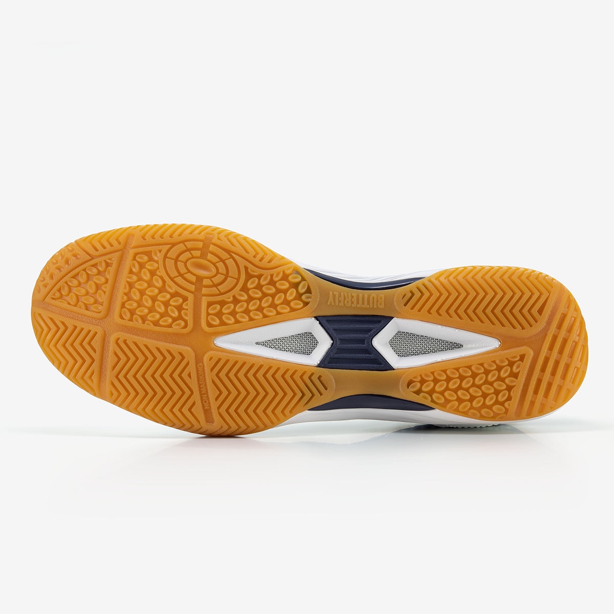 Butterfly Vilight II Table Tennis Shoes - White - Sole